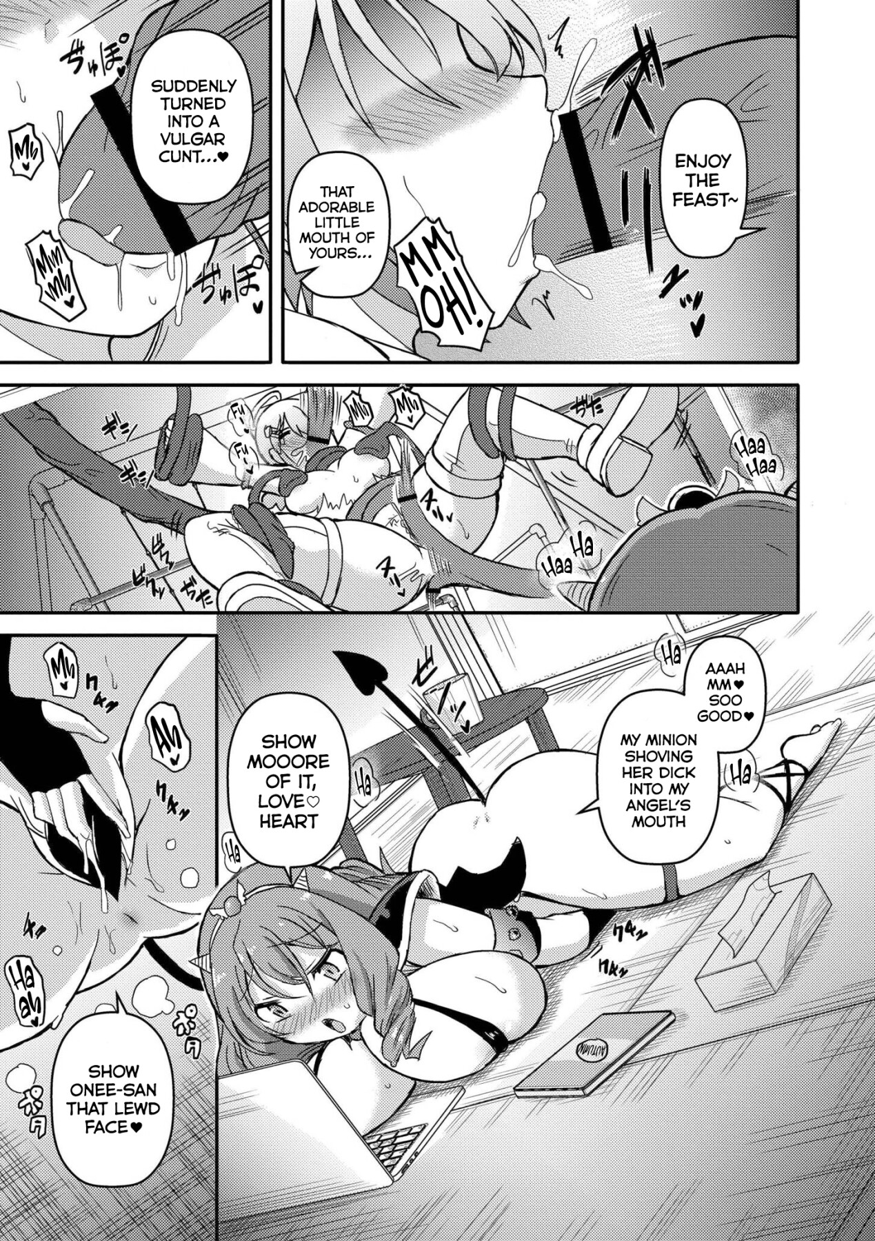 Hentai Manga Comic-I'm a Fighter Minion, the Boss Was Hanging Out in My Room So I Tried Raping Her-Read-5